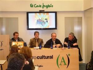 Presentación en el Corte Inglés de Madrid Xanadú.